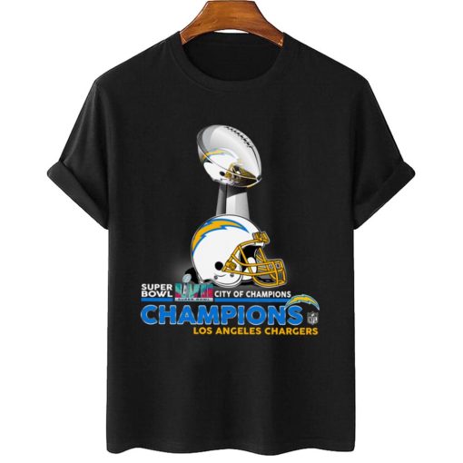 T Shirt Women 2 SPB17 Los Angeles Chargers Champions NFL Cup And Helmet Sweatshirt
