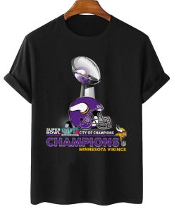 T Shirt Women 2 SPB18 Minnesota Vikings Champions NFL Cup And Helmet Sweatshirt