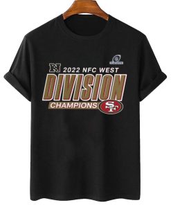 T Shirt Women 2 San Francisco 49ers 2022 NFC West Division Champions T Shirt