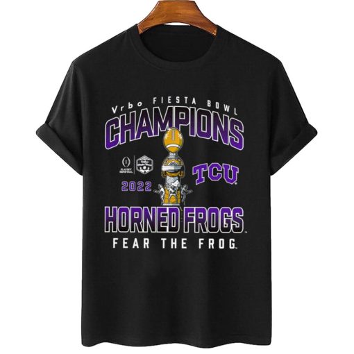 T Shirt Women 2 TCU Horned Frogs VRBO Fiesta Bowl Champions T Shirt 1