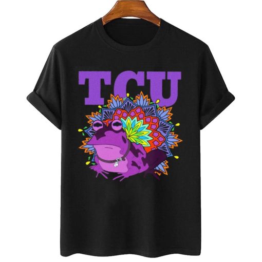 T Shirt Women 2 TCU Hypnotoad Horned Frog Mascot T Shirt