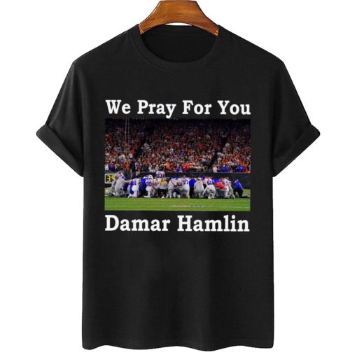 T Shirt Women 2 We Pray For You Damar Hamlin T Shirt