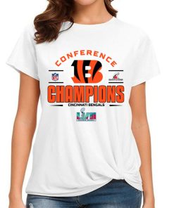 T Shirt Women AFC29 Cincinnati Bengals Champions Pro Bowl NFL American Football Conference T Shirt