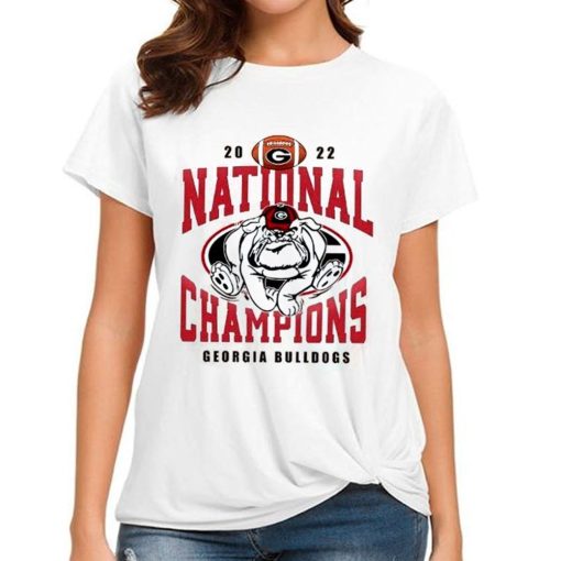 T Shirt Women Geogia Bulldogs National Champions 2023 T Shirt