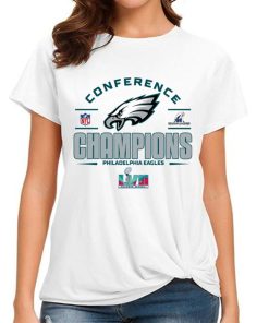 T Shirt Women NFC34 Philadelphia Eagles Champions Pro Bowl NFL National Football Conference T Shirt
