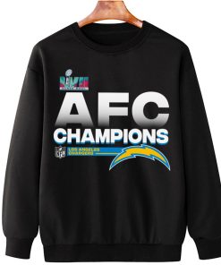 T Sweatshirt Hanging AFC10 Los Angeles Chargers AFC Champions LVII 2022 T Shirt