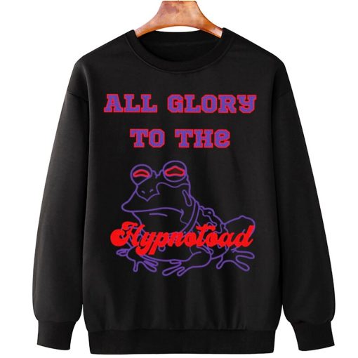 T Sweatshirt Hanging All Glory To The Hypnotoad TCU National Champions 2023 T Shirt