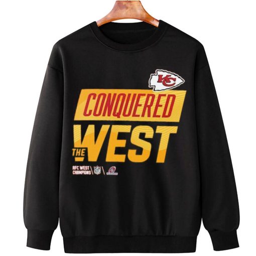 T Sweatshirt Hanging Kansas City Chiefs 2022 2023 AFC West Division T Shirt