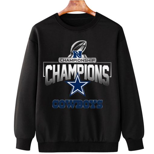 T Sweatshirt Hanging NFC02 Dallas Cowboys AFC Championship Champions 2022 2023 T Shirt