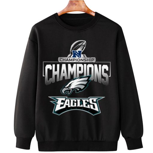 T Sweatshirt Hanging NFC04 Philadelphia Eagles AFC Championship Champions 2022 2023 T Shirt