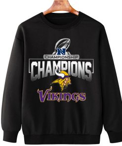 T Sweatshirt Hanging NFC05 Minnesota Vikings AFC Championship Champions 2022 2023 T Shirt