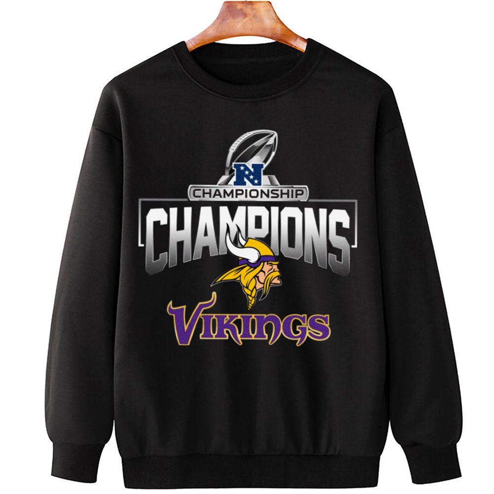 Minnesota Vikings NFC Championship Champions 2022 2023 T-Shirt