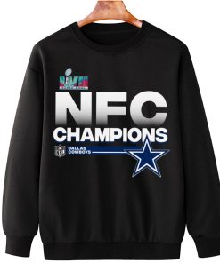 T Sweatshirt Hanging NFC07 Dallas Cowboys NFC Champions LVII 2022 T Shirt