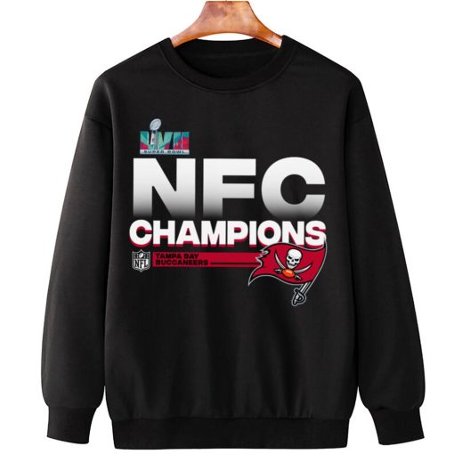 T Sweatshirt Hanging NFC12 Tampa Bay Buccaneers NFC Champions LVII 2022 T Shirt