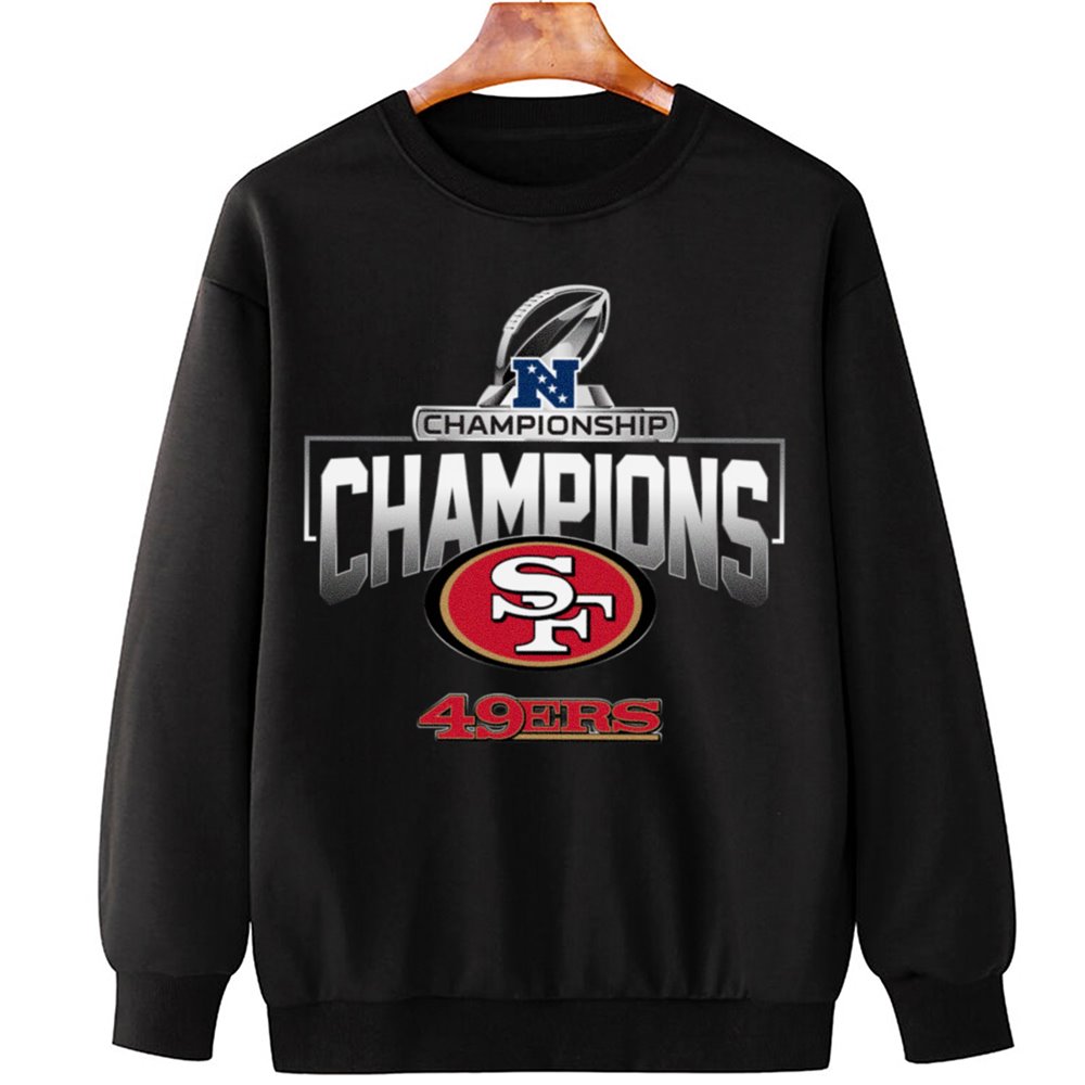 San Francisco 49ers NFC Championship Champions 2022 2023 T-Shirt - Cruel  Ball