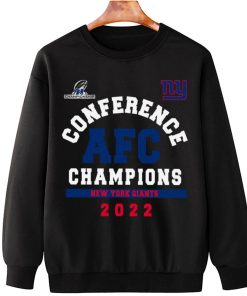 T Sweatshirt Hanging NFC15 New York Giants Conference AFC Champions 2022 Sweatshirt