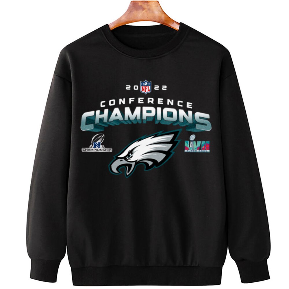 Philadelphia Eagles Youth NFC Conference Champs Hooded Sweatshirt