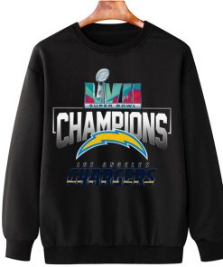 T Sweatshirt Hanging SPB14 Los Angeles Chargers Super Bowl LVII 2022 2023 Champions T Shirt