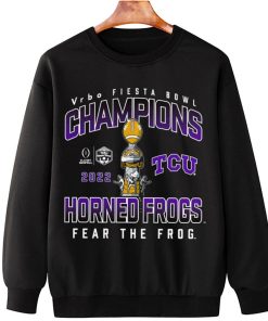 T Sweatshirt Hanging TCU Horned Frogs VRBO Fiesta Bowl Champions T Shirt