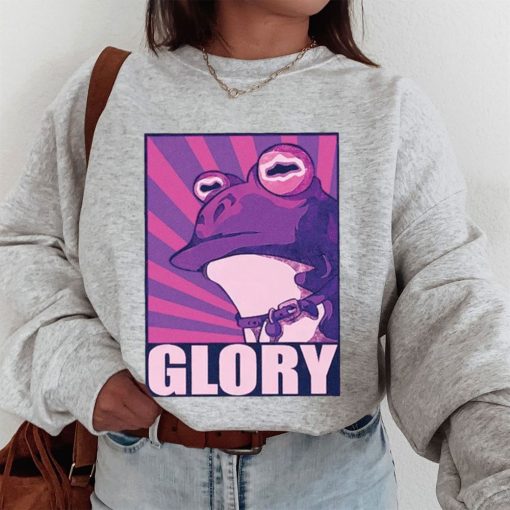 T Sweatshirt Women 1 Glory TCU Champions Cute Frog T Shirt