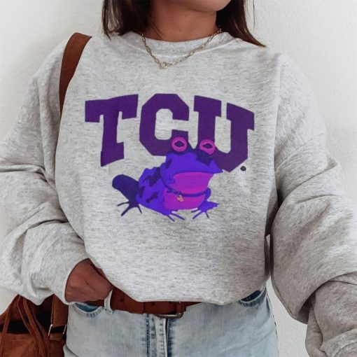 T Sweatshirt Women 1 Sonny Dykes TCU Frog T Shirt