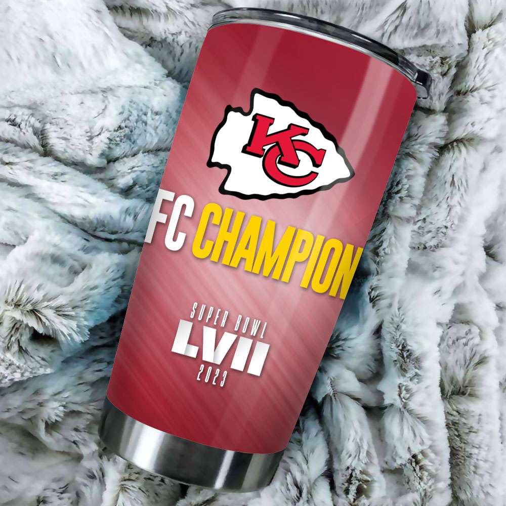 AFC Championship Super Bowl LVII Champions Kansas City Chiefs Tumbler
