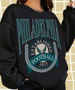 Vintage Established 1933 Philly Philadelphia Eagles T Shirt 1