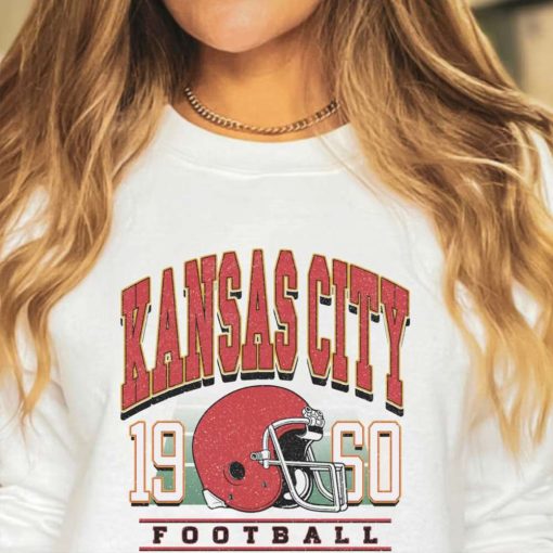 Vintage Kansas City Football Super Bowl Lvii Champions Kansas City Chiefs T Shirt