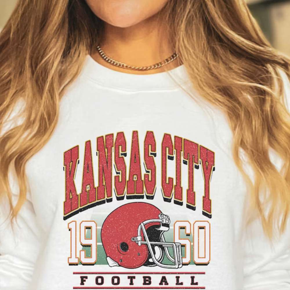 Vintage Kansas City Football Super Bowl Lvii Champions Kansas City Chiefs T-Shirt