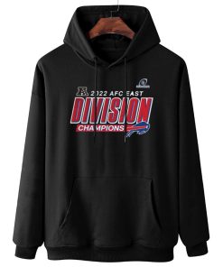 W Hoodie Hanging 2022 AFC East Division Champions Buffalo Bills T Shirt
