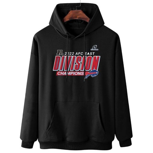 W Hoodie Hanging 2022 AFC East Division Champions Buffalo Bills T Shirt