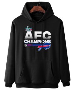 W Hoodie Hanging AFC07 Buffalo Bills AFC Champions LVII 2022 T Shirt 1
