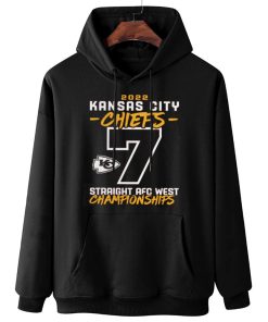 W Hoodie Hanging Kansas City Chiefs AFC West Division Championship T Shirt