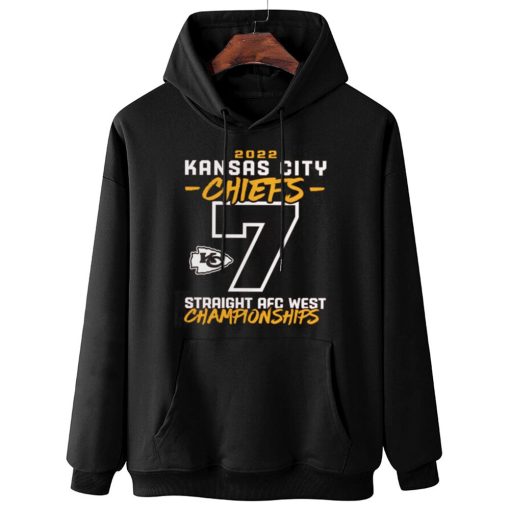 W Hoodie Hanging Kansas City Chiefs AFC West Division Championship T Shirt