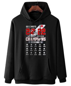 W Hoodie Hanging Kansas City Chiefs Go Chiefs AFC West Division Champions T Shirt