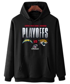 W Hoodie Hanging Los Angeles Chargers vs Jacksonville Jaguars Playoffs NFL Super Wild Card Weekend T Shirt