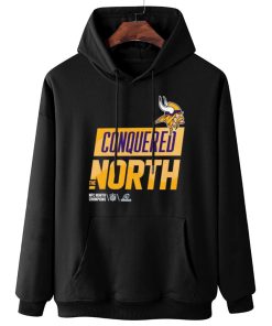 W Hoodie Hanging Minnesota Vikings Nike 2022 NFC North Division Champions T Shirt
