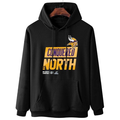 W Hoodie Hanging Minnesota Vikings Nike 2022 NFC North Division Champions T Shirt