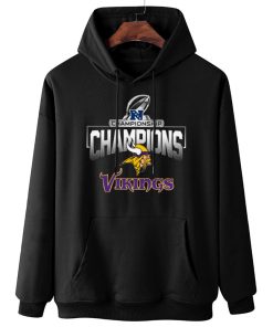 W Hoodie Hanging NFC05 Minnesota Vikings AFC Championship Champions 2022 2023 T Shirt