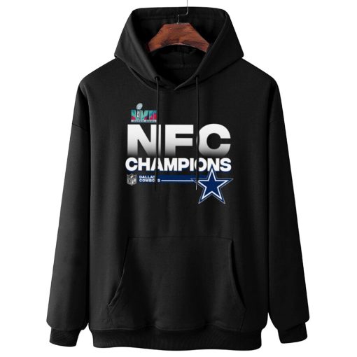 W Hoodie Hanging NFC07 Dallas Cowboys NFC Champions LVII 2022 T Shirt