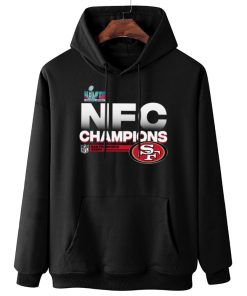 W Hoodie Hanging NFC11 San Francisco 49ers NFC Champions LVII 2022 T Shirt