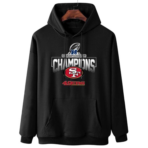 W Hoodie Hanging NFC13 San Francisco 49ers AFC Championship Champions 2022 2023 T Shirt