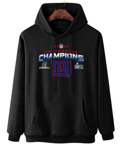 W Hoodie Hanging NFC21 New York Giants NFL AFC Champions LVII 2022 Crewneck Sweatshirt