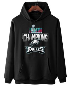 W Hoodie Hanging SPB02 Philadelphia Eagles Super Bowl LVII 2022 2023 Champions T Shirt