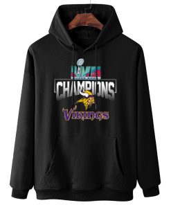 W Hoodie Hanging SPB15 Minnesota Vikings Super Bowl LVII 2022 2023 Champions T Shirt