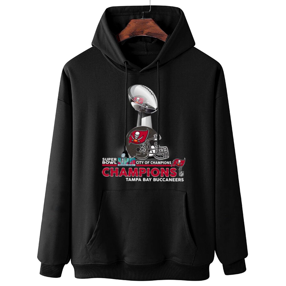 Tampa Bay Buccaneers Champions NFL Cup And Helmet T-Shirt